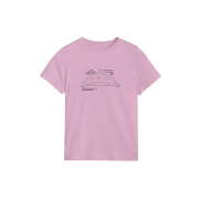 Tricou copii 4F Tshirt Fnk F1199 Light Pink roz deschis LIGHT PINK