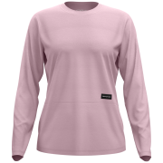 Tricou funcțional femei Ortovox 185 Merino Patch Long Sleeve roz Dawn Rose