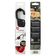 Elastic de fixare Nite Ize Slide Lock Carabiner Bungee 24" roșu Červená