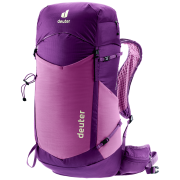 Rucsac turistic femei Deuter Speed Lite Pro 28 SL roz/violet lotus-mystic