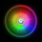 Jucărie pentru câini Nite Ize Flashflight® Dog Discuit™ LED Flying Disc