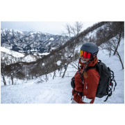 Ochelari de schi Giro Roam Black Stacked-Amber Scarlet/Yellow