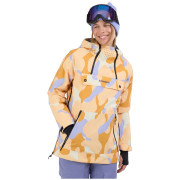 Geacă de schi femei Fundango Fayette ECO Anorak galben/violet corn cloud