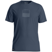 Tricou funcțional bărbați Ortovox 150 Cool Half Full Ts albastru închis Dark Arctic Grey