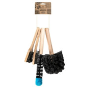 Perie de curățat Peaty´s Bicycle Brush Set maro/negru