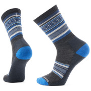 Șosete Smartwool Everyday Regarita Crew albastru / negru Laguna Blue