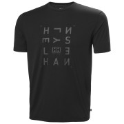 Tricou bărbați Helly Hansen Skog Graphic T-Shirt negru 991 Black