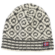Căciulă de iarnă Devold Svalbard Wool Beanie alb/negru OFFWHITE/ANTHRACITE