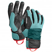 Mănuși femei Ortovox Tour Pro Cover Glove W albastru deschis