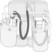 Sac de lucru Beal Tool Bucket 3,4l