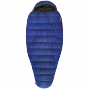 Sac de dormit de puf Warmpeace Spacer 600 180 cm albastru