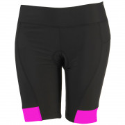 Pantaloni scurți de ciclism copii Axon Nanook Jr negru/roz