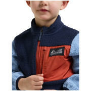 Hanorac copii Didriksons Anten Kids Fullzip 2 Winter Blue