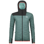 Geacă femei Ortovox Swisswool Piz Badus Jacket W gri arctic grey