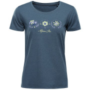 Tricou funcțional femei Alpine Pro Sassa albastru închis DK.METAL BLUE