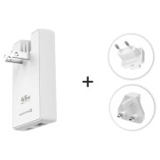 Adaptor Swissten World Travel Charger 45W GaN USB-C + USB-A