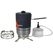 Arzător pentru camping Warg Windzero roșu red