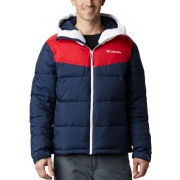 Geacă bărbați Columbia Iceline Ridge Jacket albastru închis CollegiateNavyMountainRedWhite