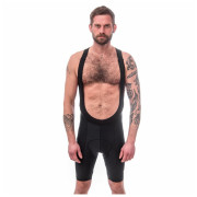 Pantaloni scurți de ciclism bărbați Sensor Cyklo Race se šlemi True Black