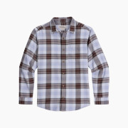 Cămașă bărbați Royal Robins Lieback Organic Cotton Flannel L/S albastru/roșu Shasta Blue Oak Pld