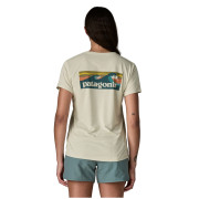 Tricou femei Patagonia Women's Capilene Cool Daily Shirt - Boardshort Logo