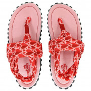 Sandale pentru femei Gumbies Slingback Sandals - Candy Hearts