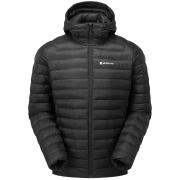 Geacă de iarnă bărbați Montane Anti Freeze Hoodie negru BLACK