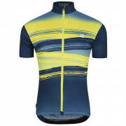 Tricou de ciclism bărbați Dare 2b AEP Pedal S/S Jersey albastru/galben