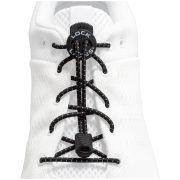 Șireturi încălțăminte Lock Laces Original negru Black