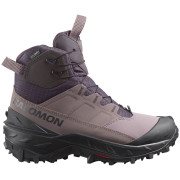 Încălțăminte de iarnă femei Salomon Crosstrak Powder Wp W maro Nine Iron / Shark / Phantom