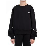 Hanorac copii 4F Sweatshirt F2696 Deep Black negru Deep Black