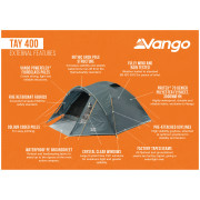 Cort turistic Vango Tay 400