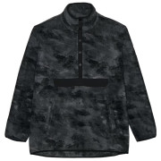 Hanorac bărbați 4F Fleece M299 negru/gri MULTICOLOUR ALLOVER