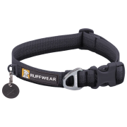 Zgardă pentru câini Ruffwear Front Range™ Collar negru Basalt Gray