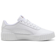 Încălțăminte copii Puma Carina 3.0 Jr White-Gold alb PUMA White-PUMA Gold
