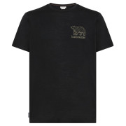 Tricou funcțional bărbați Icebreaker M 150 Tech Lite SS Tee Forest Footsc negru Black