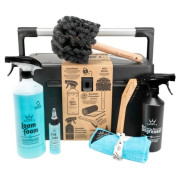 Set de curățare Peaty´s Complete Bicycle Cleaning Kit negru/albastru