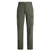 Pantaloni bărbați Craghoppers NosiLife Rif Stretch Cargo Trouser verde închis DarkSage
