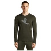 Tricou funcțional bărbați Icebreaker Men Merino 200 Oasis LS Crewe SkiingYeti
