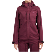 Geacă softshell pentru femei 4F Softshell Jacket F628 vișiniu Burgundy