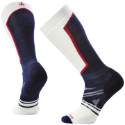 Șosete de schi Smartwool Ski Full Cushion OTC Socks albastru/alb DEEP NAVY