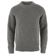Pulover bărbați Fjällräven Övik Waffle Knit M gri Grey