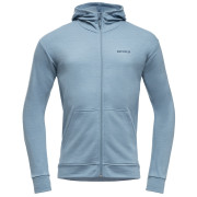 Hanorac funcțional bărbați Devold Everyday Zip Hoodie Man albastru deschis SKYBLUE