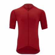 Tricou de ciclism bărbați Silvini Carnio roșu