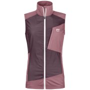 Vestă femei Ortovox Trace Windbreaker Vest W roz Chestnut