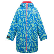 Geacă lungă impermeabilă Regatta Junior Waterproof Changing Robe SBluFlPiLem albastru deschis SBluFlPiLem