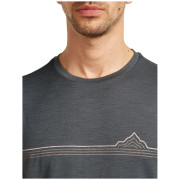 Tricou bărbați Icebreaker Men Merino 150 Tech Lite SS Tee Range Stripes