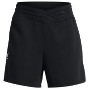 Pantaloni scurți femei Under Armour Rival Terry Short 2024 negru Black/White