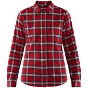 Cămașă femei Fjällräven Övik Flannel Shirt W roșu Deep Red
