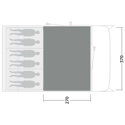 Covor pentru cort Outwell Cozy Carpet Denver 6